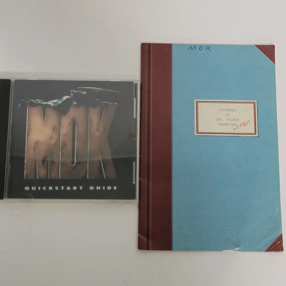 MDK PC‎ Big Box Game 1997 Windows 95 DOS Game No Box Vintage